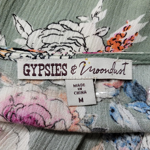 Gypsies & Moondust Boho Kimono Size Medium - Picture 5 of 8